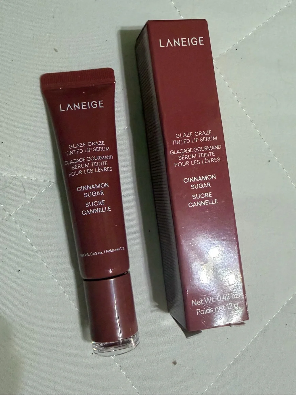 LANEIGE Glaze Craze Tinted Lip Serum - Cinnamon Sugar